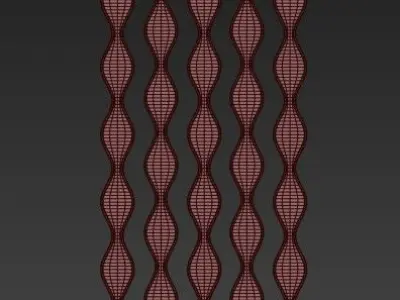 Wall mirror 10 3D model