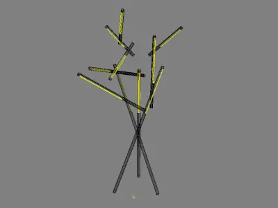 Foscarini TUAREG floor lamp 3D model