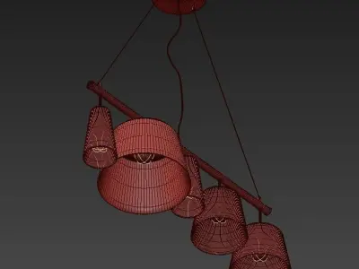 Lustr Parecchi Lime 3D model