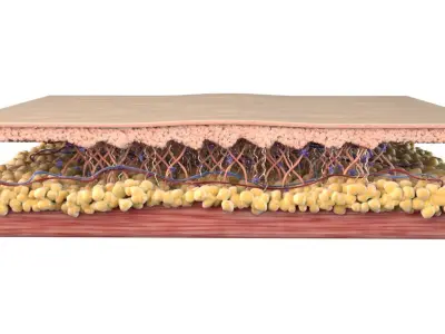  Skin Cross Section Healthy 