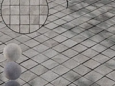 Stone Paving 03- Seamless Texture