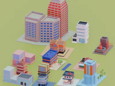 iso city  3D model