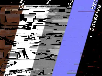 Star Trek The Shrike Starship Low-poly 3D model