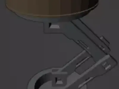 SCIFI BAR TOOL 3D model