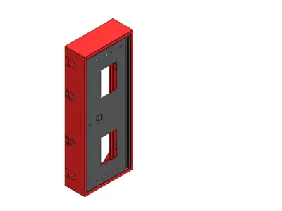  fire cabinet 3D model