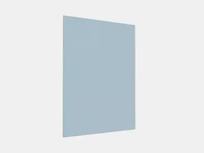 SVARTISDAL 4 panels for sliding door frame 1 Low-poly 3D model