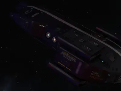 ASOS BG-50kT Kazaha Low-poly 3D model