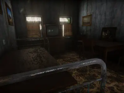 Rustic Environment For Unity Low-poly 3D model