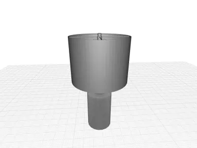 Leilani Ceramic Table Lamp 3D model purchase