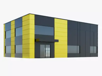 Medium Warehouse 3D model