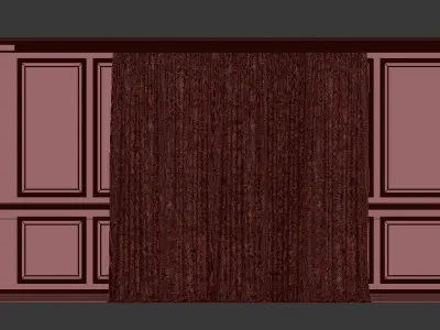 Curtain Set 245 3D model