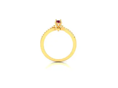 Women Ring  Render 3dm STL OBJ FBX Details 3D print model 220