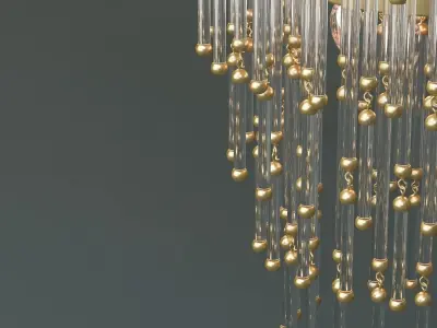 Restoration Hardware Luciano Chandelier 3D model