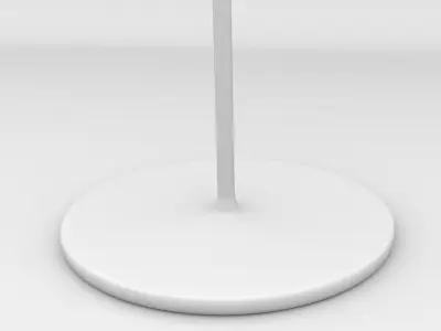 Lamp floor 3D model