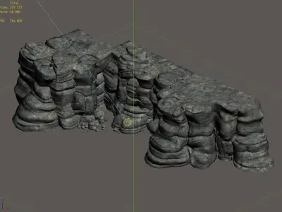 Mountain - Stone 36 3D model