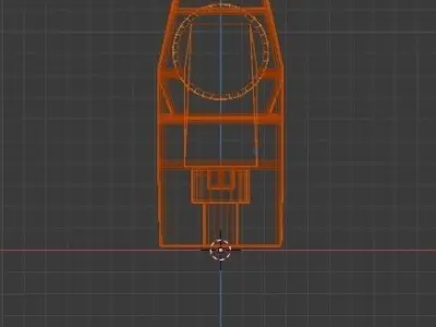 HANDLE tube with light 3D model