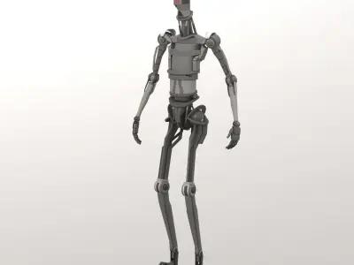 Main Frame Rigged 3D model