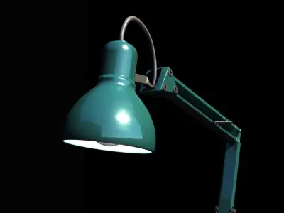 Game Ready Lamp 3D model
