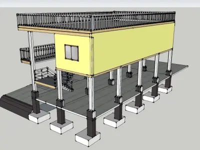 MultiPurpose Hall 3D model