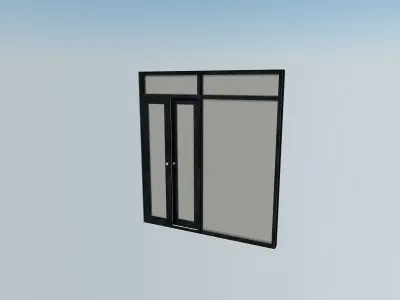 Minimalis Doors and Windows A 3D model