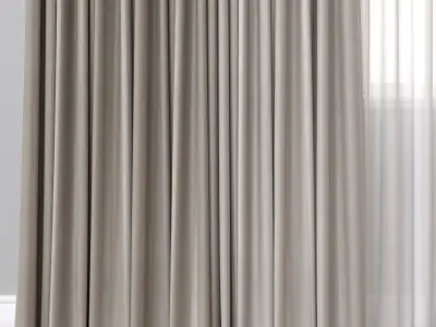 Curtain 5 3D model