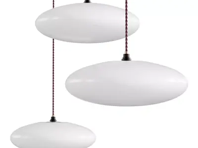 Etheletta Pendant Lampshade 3D model