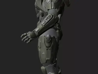 MK Armor  3D model