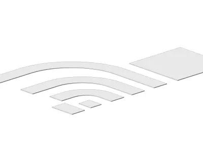 Fire Access Road Modular Starter Set 3D model