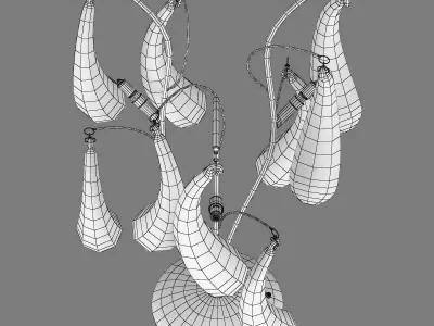 794934 Manica Lightstar Table lamp 3D model