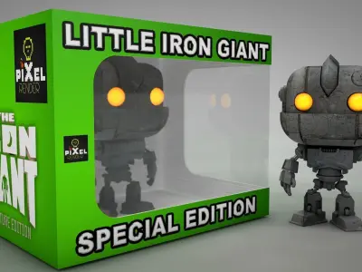 IRON LITTLE GIANT 3D 3D model