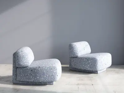 Gogan Armchair 3D model