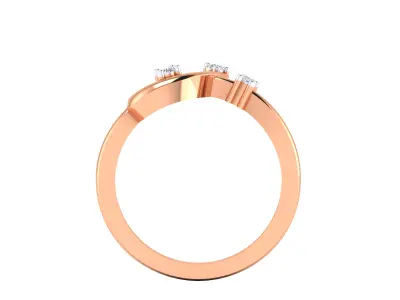 Women Ring  Render 3dm STL OBJ FBX MTLDetails 3D print model 3
