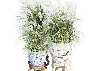 Porcelain pot 3D model