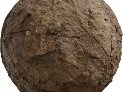 Realistic Weathered Rock Ground Texture Texture