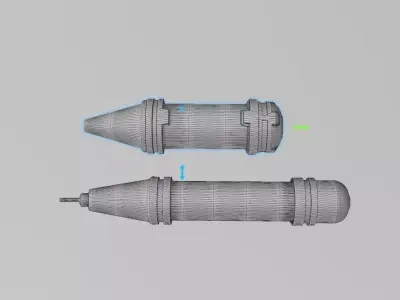 SUPER SOLDIER SERUM VIAL 3D print model