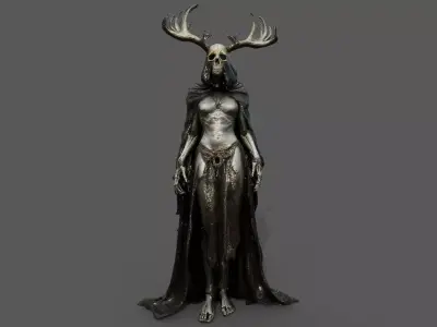 Fantasy Creatures Pack 1 Low-poly 3D model