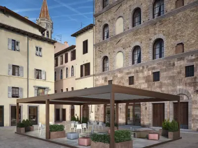 Square in Firenze - Piazza signoria Firenze 3D model