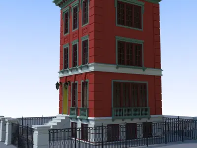 building classic 3D model