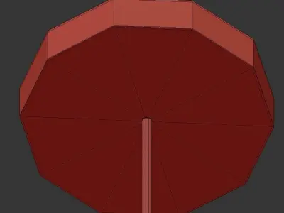 VERGE ketchup bottle 3D model