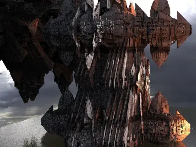 Hellscape Maze structures   3D model