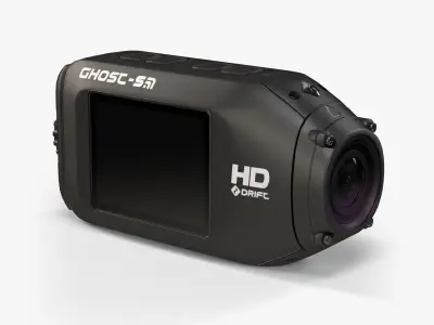 Drift Ghost-S action camera Low-poly 3D model