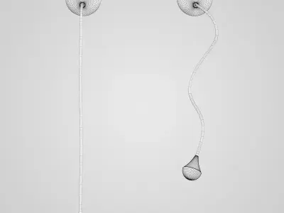 Two Modern Wall Lamps 41 3D model