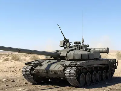 T-80 BVM 3D model