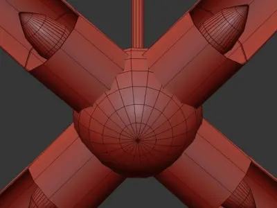 Novato Black 3D model