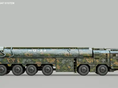  HQ-29 ABM And ASAT Missile System PBR 