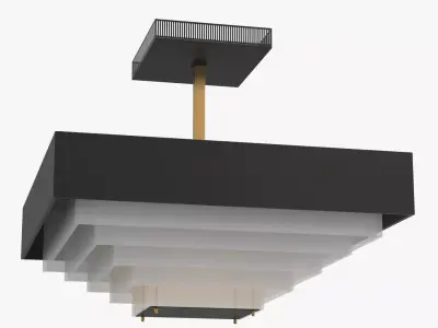 Scala Ceiling Lamp PBR 3D model