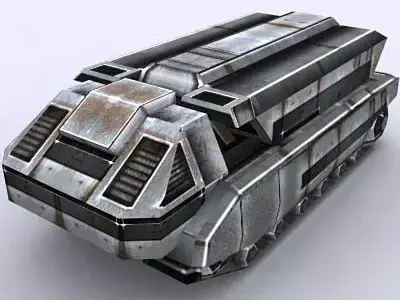 3DRT - Sci-Fi Forces - APC 3  Low-poly 3D model