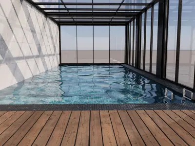 SWIMMING POOL NO45 A 3D model