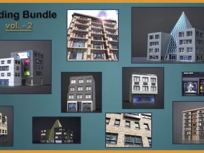 Building Bundle vol2 3D model