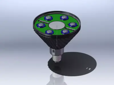 LED  Light Free 3D model